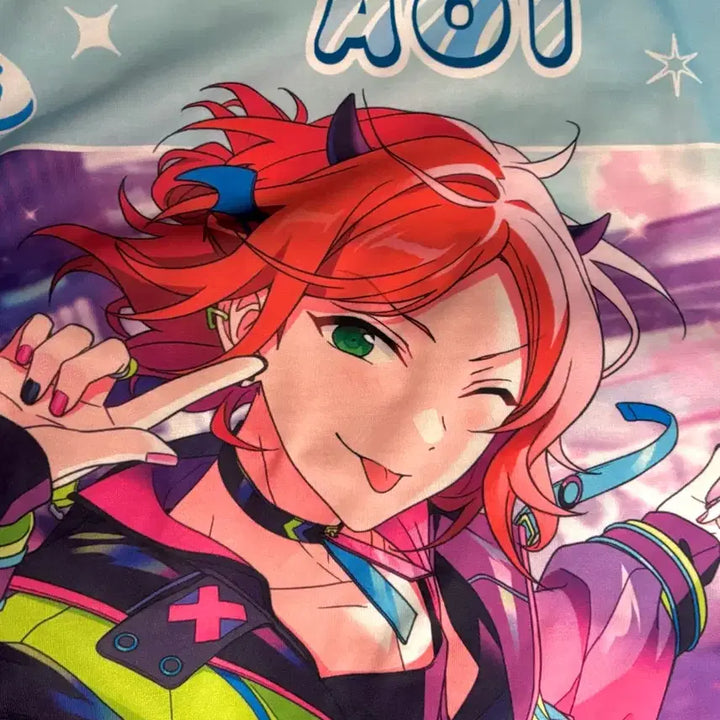 [BUNJANG] Ensemble Stars Aoi Yuta Twinkle Graphic T-Shirt / 앙스타 아오이 유우타 풀그티 2탄 풀그래픽 티셔츠 트윙크