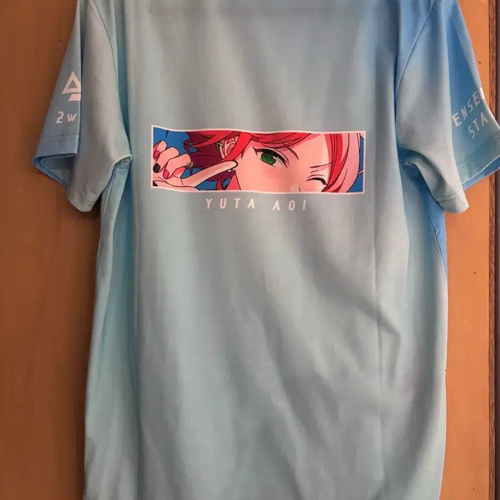 [BUNJANG] Ensemble Stars Aoi Yuta Twinkle Graphic T-Shirt / 앙스타 아오이 유우타 풀그티 2탄 풀그래픽 티셔츠 트윙크