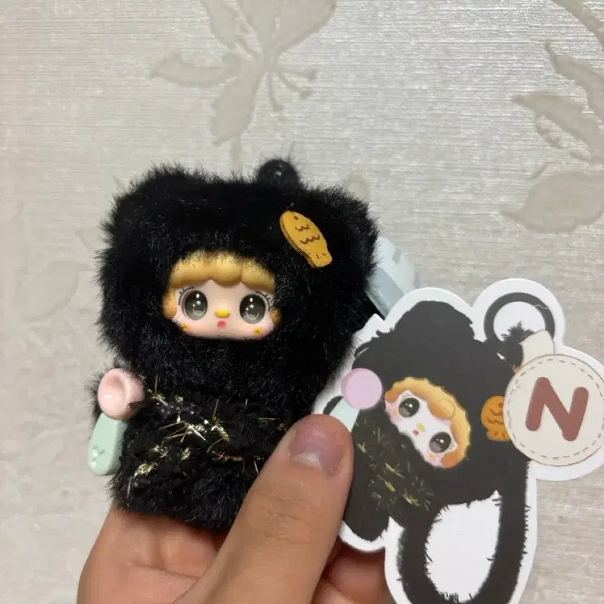 [BUNJANG] Yuki Alphabet Doll Keychain / 유키 알파벳 인형 키링