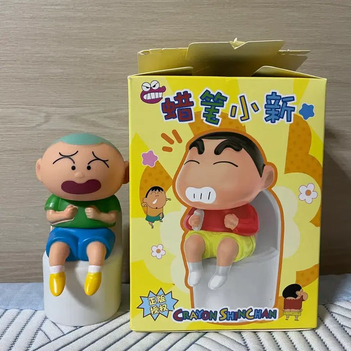 [BUNJANG] Crayon Shin-chan Hiroshi Mood Lamp Figure / [새상품] 짱구는 못말려_단순개봉 정품 훈이 무드등 피규어