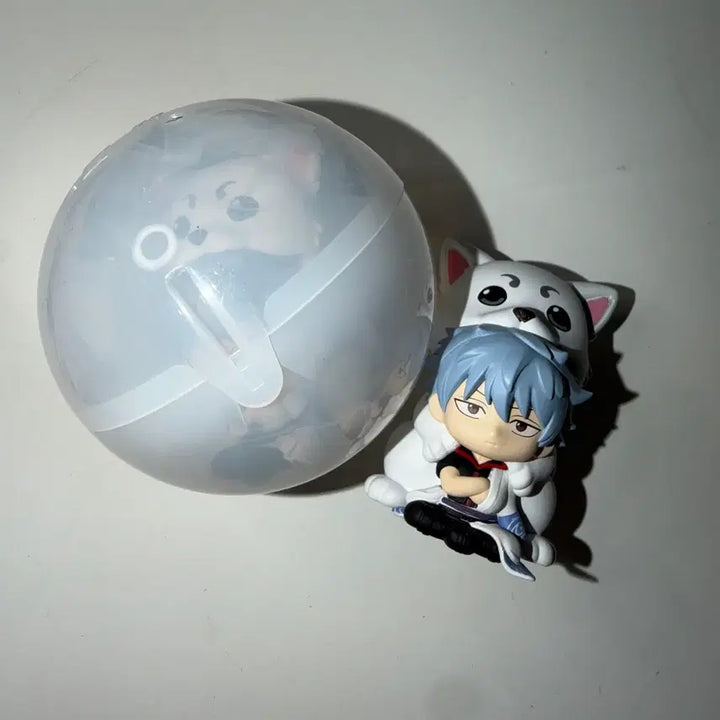 [BUNJANG] Gintama Gintoki Mogu Mogu Gacha Sadaharu Figure (Sealed) / (미개봉) 은혼 긴토키 모구모구 가챠 사다하루 판매