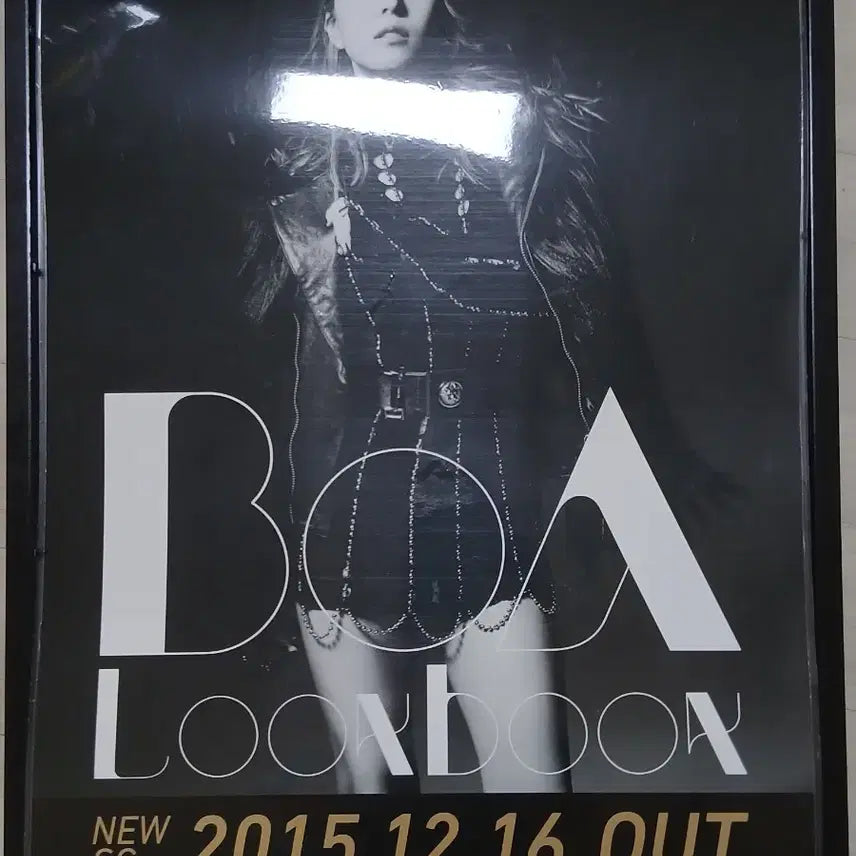 [BUNJANG] BoA 2015 Lookbook Japan Poster Framed / 보아 2015 룩북 일본 포스터 액자/ BoA Look book 포스터