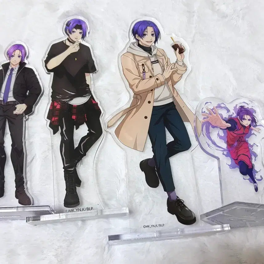 [BUNJANG] Blue Lock Mikage Reo Acrylic Bundle Set (Unsealed) / 블루록 미카게 레오 아크릴 일괄 판매