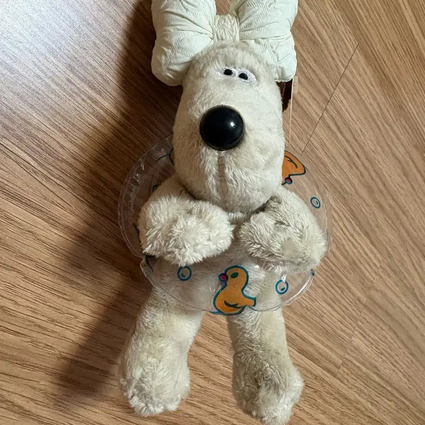 [BUNJANG] Gromit Plush Keychain / 그로밋 인형 키링 (택 있음)