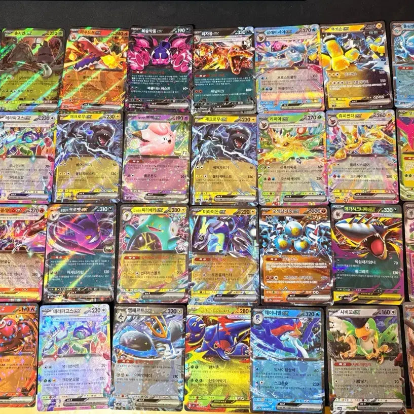 [BUNJANG] Pokemon Trading Card Collection RR 22 Cards / 포켓몬 카드 RR 31장 모음집