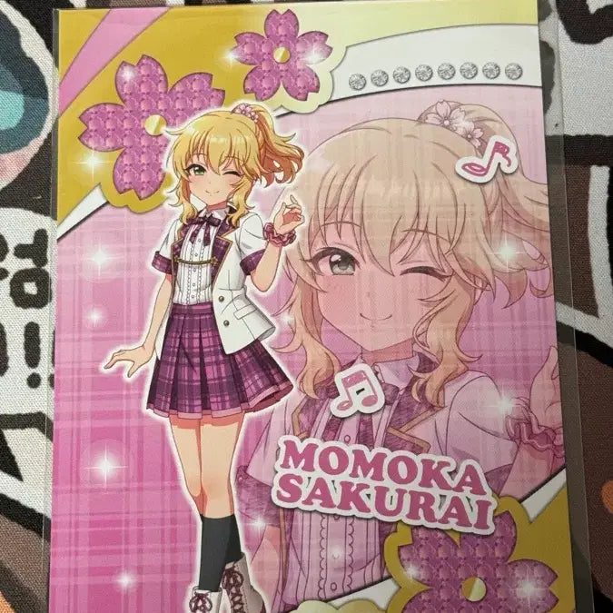 [BUNJANG] Idolmaster Cinderella Girls Sakurai Momoka Photocard / 아이돌마스터 신데렐라 걸즈 사쿠라이 모모카 포스트카드