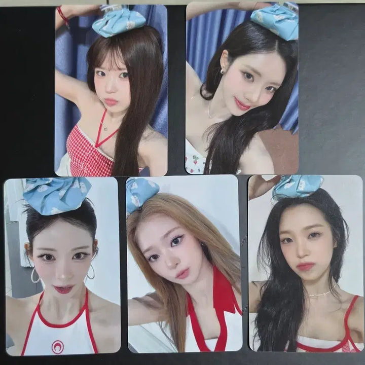 [BUNJANG] fromis_9 Glow ME Vitamin Version Apple Music Pre-order POB Photocard 5 Types Bundle Set / 프로미스나인 Glow ME 비타민버전 애플뮤직 프리오더 특전 포토카드 5종 일괄