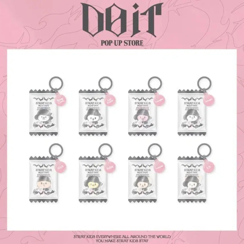 [BUNJANG] Stray Kids SKZOO Shaker Keyring / 스트레이키즈 스키즈 skzoo 쉐이커 키링
