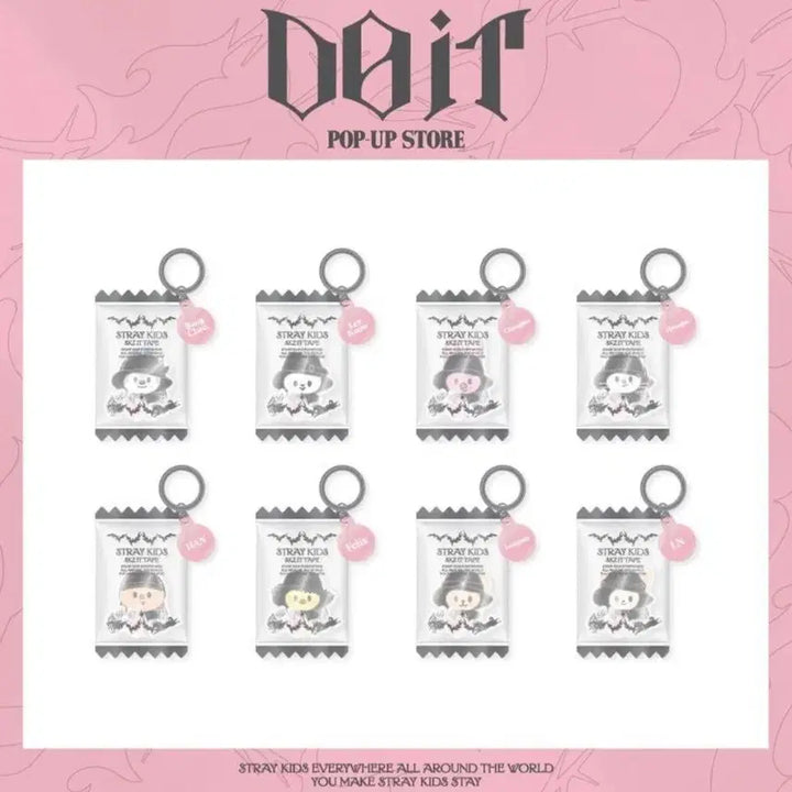 [BUNJANG] Stray Kids SKZOO Shaker Keyring / 스트레이키즈 스키즈 skzoo 쉐이커 키링