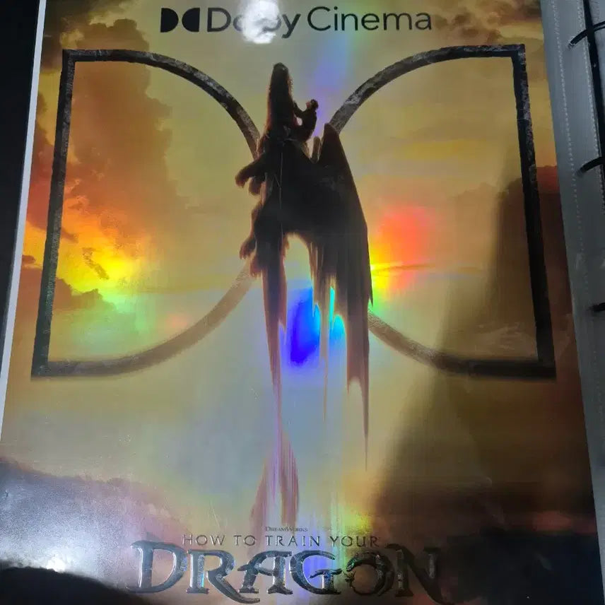 [BUNJANG] How to Train Your Dragon Dolby Cinema Poster / 드래곤 길들이기 돌비포스터