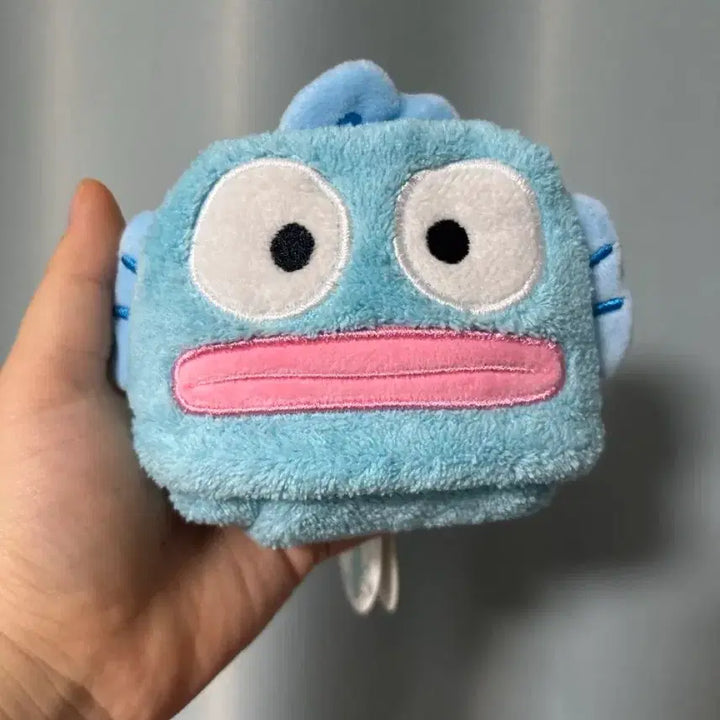 [BUNJANG] Sanrio Hangyodon Microfiber Loop Towel / 한교동 극세사 타월