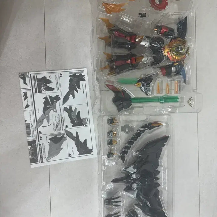[BUNJANG] Bandai Super Robot Chogokin Genesic Gaogaigar &amp; GaoFighGar Bundle (Opened, Good Condition) / 반다이 슈퍼로봇 초합금 제네식 가오가이가, 가오파이가 일괄(개봉양품)