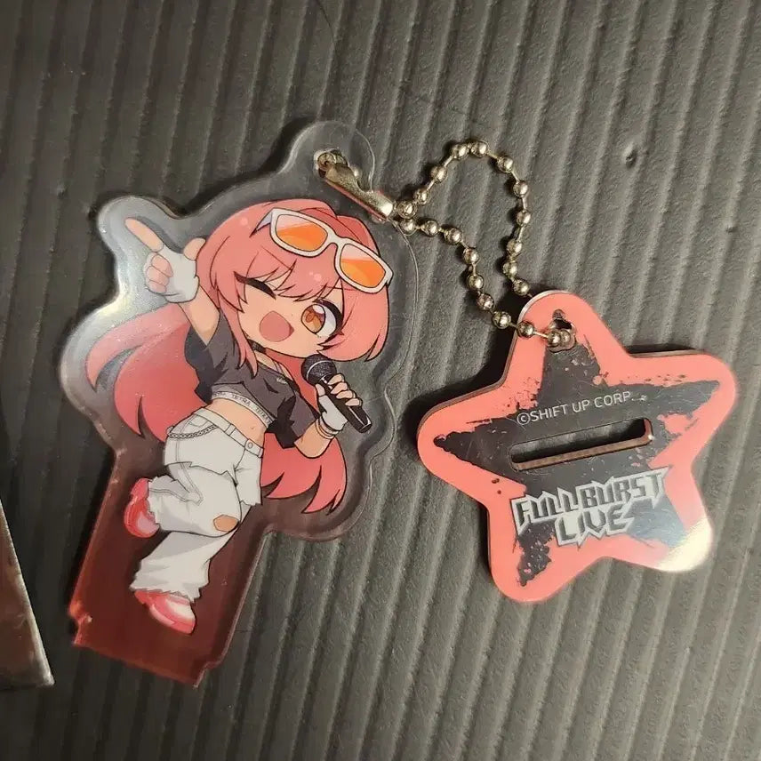 [BUNJANG] Niki Full Burst Live Acrylic Keyring / 니케 풀버스트 라이브 아크릴 키링