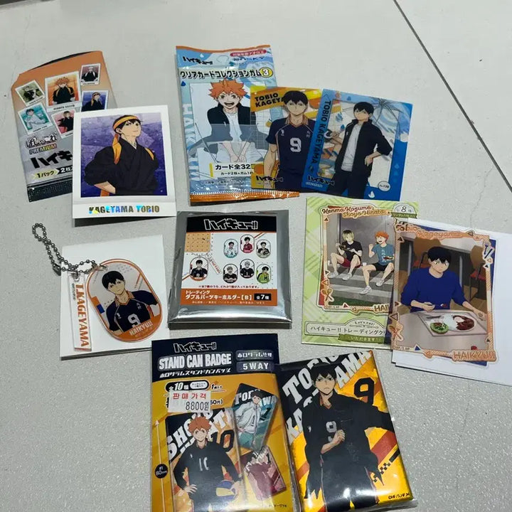 [BUNJANG] Haikyuu!! Kageyama Tobio Goods Set / 하이큐 카게야마 토비오 굿즈 세트
