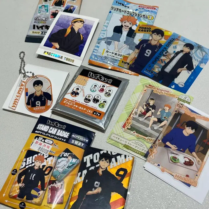 [BUNJANG] Haikyuu!! Kageyama Tobio Goods Set / 하이큐 카게야마 토비오 굿즈 세트