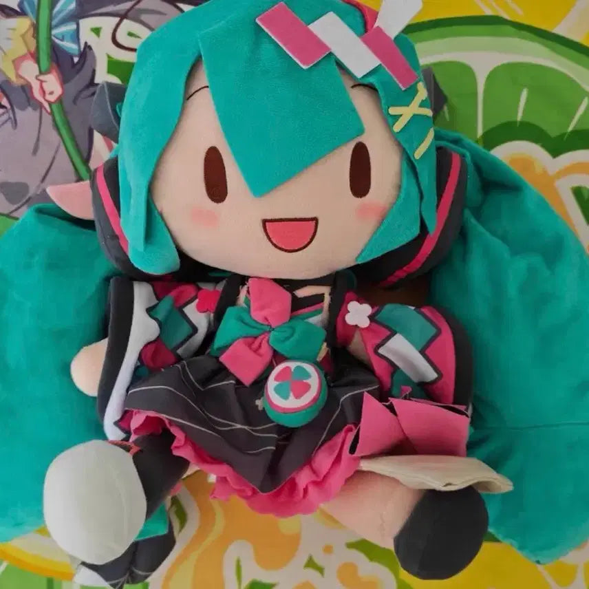 [BUNJANG] Hatsune Miku Magical Mirai 2020 Fuwachi Plush / 하츠네미쿠 인형 2020 매지컬미라이 후와푸치 사랑받지 못해도 괜찮아