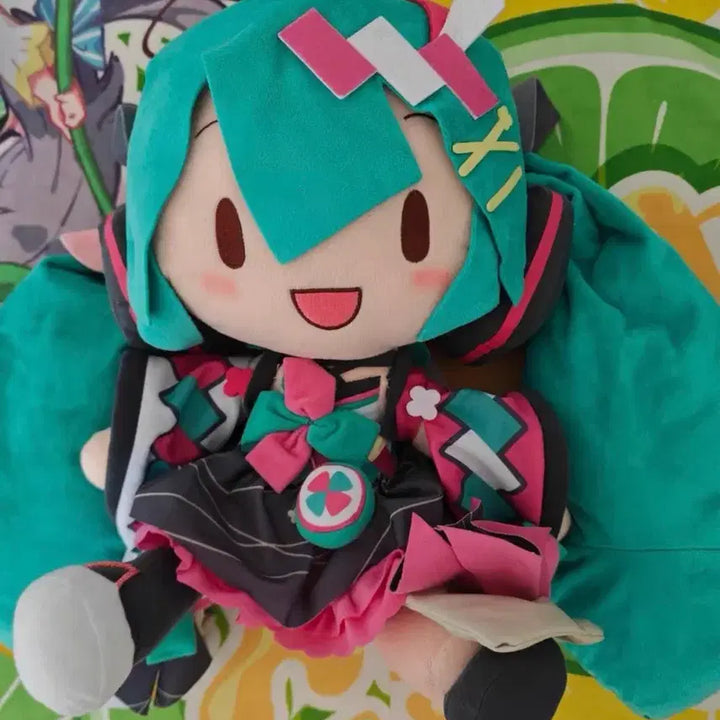 [BUNJANG] Hatsune Miku Magical Mirai 2020 Fuwachi Plush / 하츠네미쿠 인형 2020 매지컬미라이 후와푸치 사랑받지 못해도 괜찮아