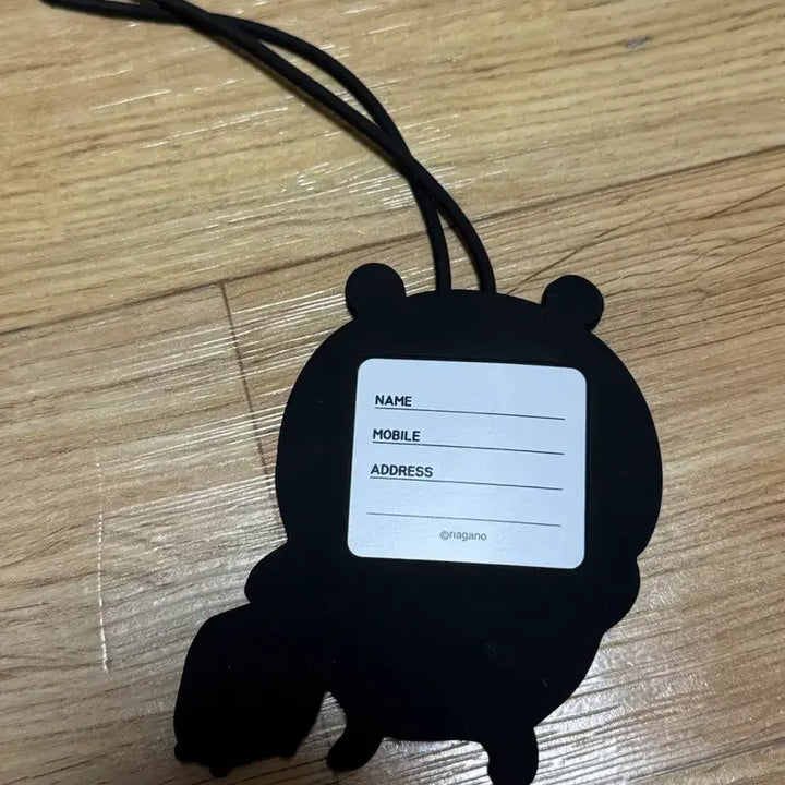 [BUNJANG] Nongdamgom Damgom Luggage Tag Name Tag / 농담곰 담곰이 러기지택 네임택 여행