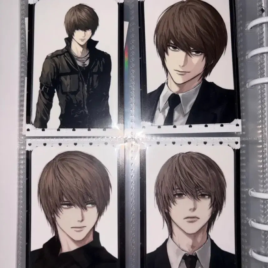 [BUNJANG] Sso Death Note Light Yagami L Photocard Postcard Bundle Set / 쏘님 데스노트 포카 엽서 라이토 엘