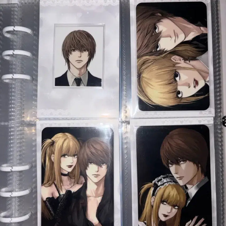 [BUNJANG] Sso Death Note Light Yagami L Photocard Postcard Bundle Set / 쏘님 데스노트 포카 엽서 라이토 엘