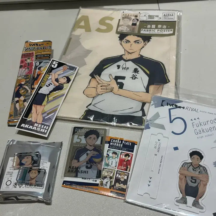 [BUNJANG] Haikyuu!! Akaashi Keiji Merchandise Set / 하이큐 아카아시 케이지 굿즈 세트