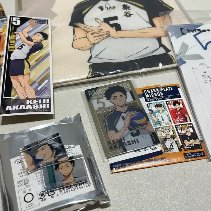[BUNJANG] Haikyuu!! Akaashi Keiji Merchandise Set / 하이큐 아카아시 케이지 굿즈 세트