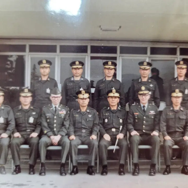 [BUNJANG] 1982 ROK-US Combined Forces Command Commemorative Photos (3 Photos) / 80년대 주한미군 한미 연합사  기념 사진 3장
