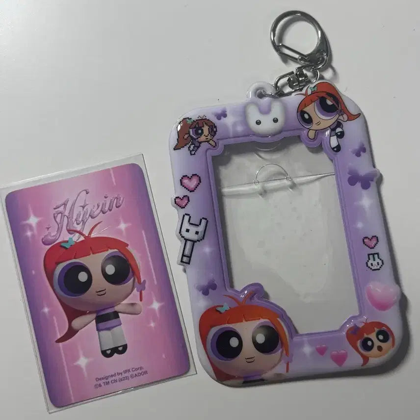 [BUNJANG] NewJeans Hyein Powerpuff Girls Photocard Holder Bundle Set / 뉴진스 혜인 파워퍼프걸 포카홀더 포카 일괄