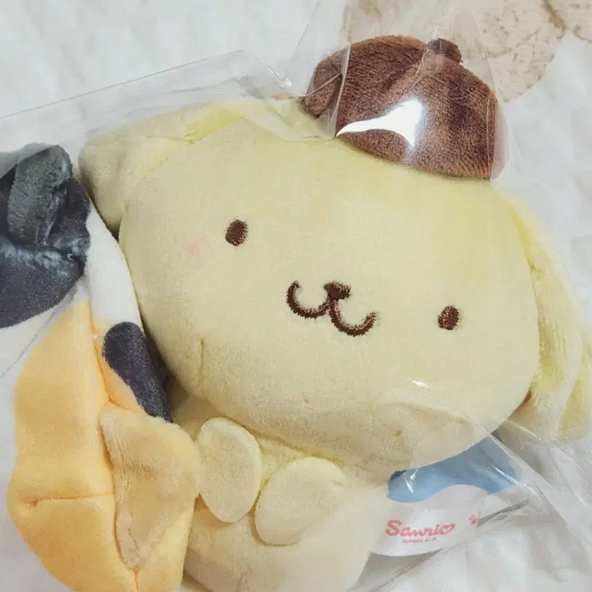 [BUNJANG] Sanrio Box Cat Series Pompompurin Plush Toy / 산리오 박스 캣 시리즈 골라담기 폼폼푸린 인형 팝니다.