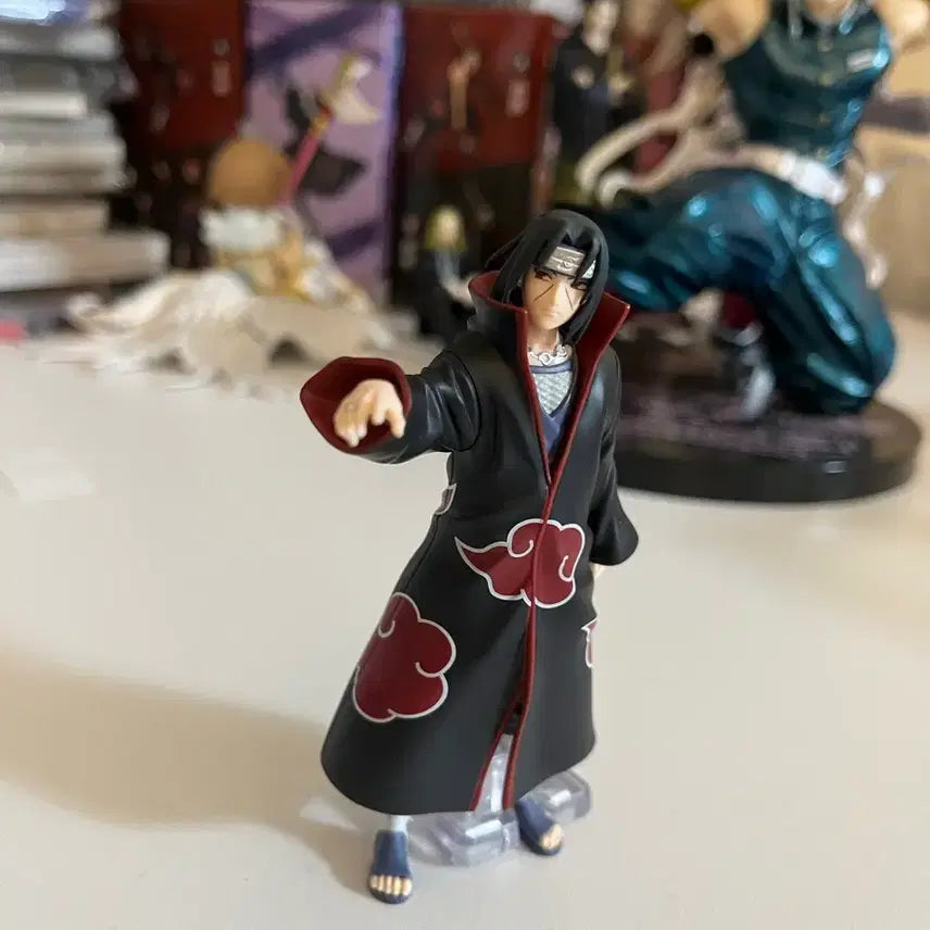 [BUNJANG] Naruto Uchiha Itachi Akatsuki Cloak Figure / 나루토 우치하 이타치 피규노 피규어 노박스 정품