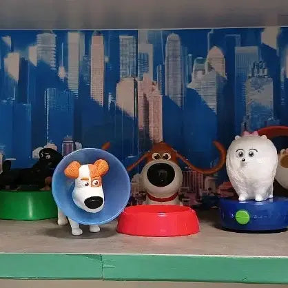 [BUNJANG] The Secret Life of Pets Happy Meal Figure Set (10 Types) / 마이펫의 이중생활 해피밀 피규어 10종 세트