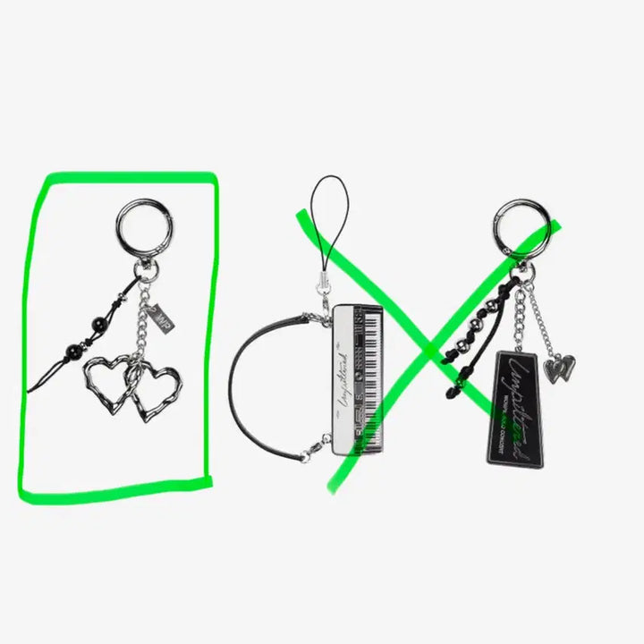 [BUNJANG] DAY6 Wonpil Bundle Set Keyring / 데이식스 원필 일괄 양도