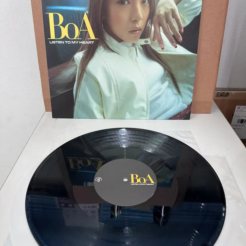 [BUNJANG] BoA Listen To My Heart 12" LP / 보아 - Listen To My Heart 12" LP