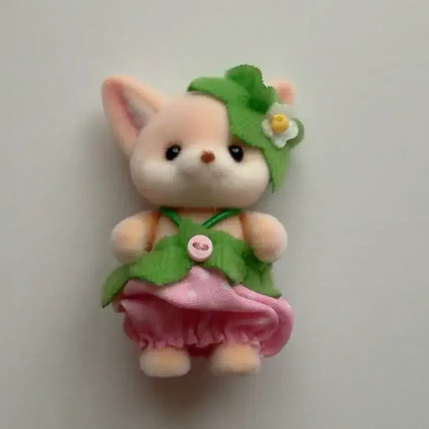 [BUNJANG] Sylvanian Families Strawberry Split Set Desert Fox / 실바니안 모여라 딸기 분철 사막여우