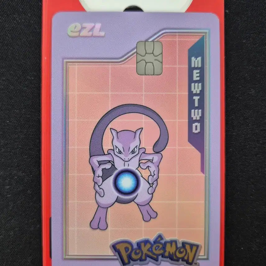 [BUNJANG] Pokemon Mewtwo &amp; Pikachu EZL Transportation Card / 포켓몬 뮤츠-피카츄 EZL 교통카드