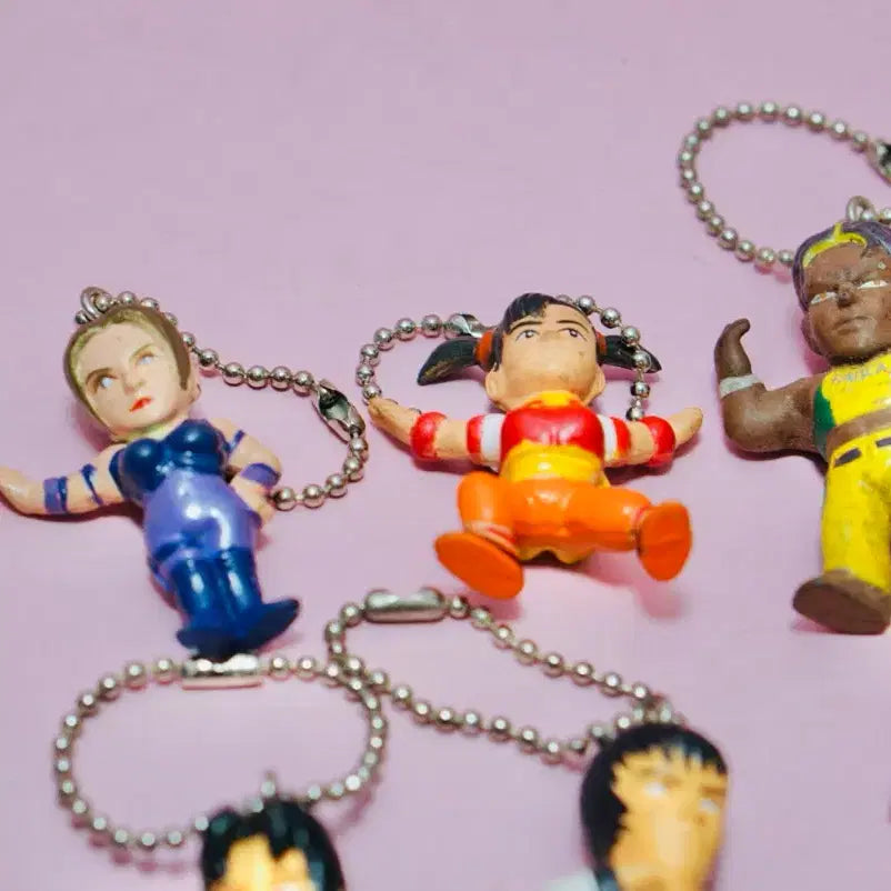 [BUNJANG] Tekken Keychain Retro Collection Set / 철권 키링 추억의 고전완구 레트로 빈티지 수집 세트구성