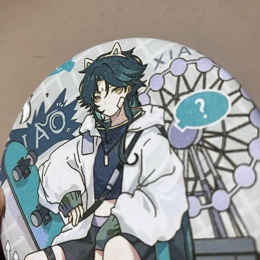 [BUNJANG] Genshin Impact Xiao Large Can Badge / 원신 소 왕캔뱃지