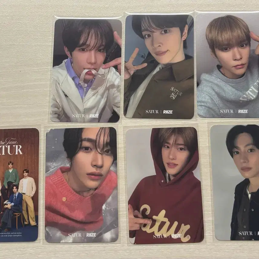 [BUNJANG] RIIZE Seater Bundle Set Photocards / 라이즈 세터 포카 일괄