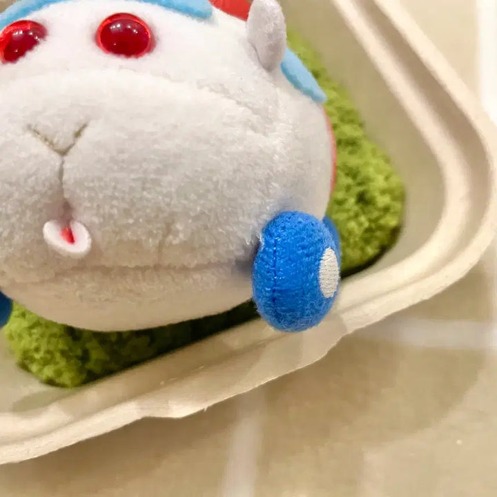 [BUNJANG] Moru-ka Ambulance Mochi Kororing Plush Keychain / 뿌이뿌이 모루카 구급차 모찌코로링 인형 키링