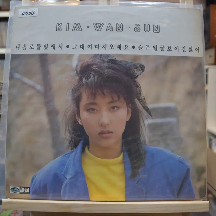 [BUNJANG] Kim Wan Sun 2nd Album Near Mint Vinyl / 김완선 2집 니어민트 : 나홀로뜰앞에서