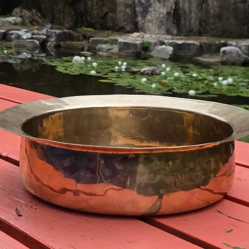 [BUNJANG] Bangjja Yugi Large Brass Basin / 방자 놋대야