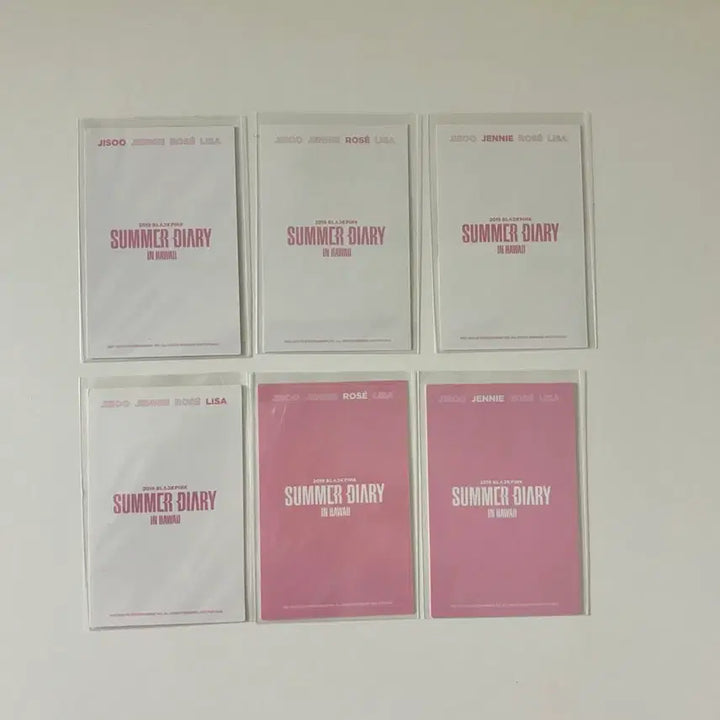 [BUNJANG] BLACKPINK Summer Diary 2019 in Hawaii Photocard Set / BLACKPINK 블랙핑크 블핑 SUMMER DIARY 2019 썸머다이어리 인 하와이
