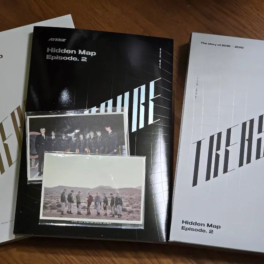 [BUNJANG] ATEEZ TREASURE EP.MAP Photobook / 에이티즈 포토북 트레저 히든맵