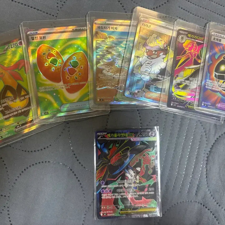 [BUNJANG] Pokemon Cards Bundle Set with Rare RR and SR Cards / 포켓몬 카드 다수 레어 카드 포함 RR,SR