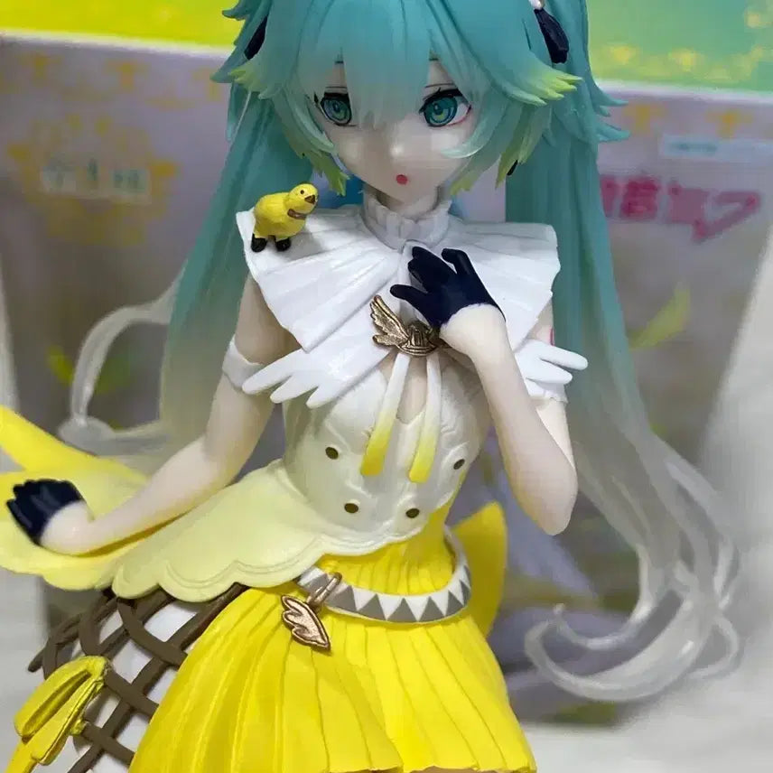 [BUNJANG] Furyu Hatsune Miku Canaria Noodle Stopper Figure / 후류 누들스토퍼 하츠네 미쿠 카나리아 피규어