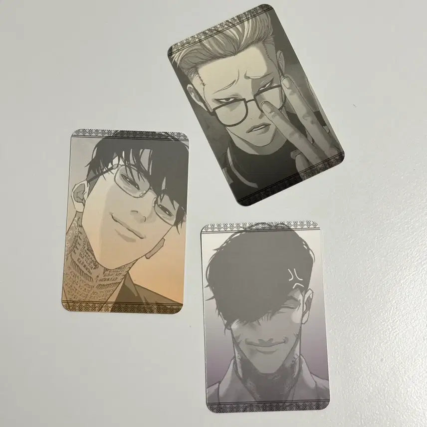[BUNJANG] Lookism Charm Photocard Bundle Set / 외지주 외모지상주의 부적 포카 일괄 판매