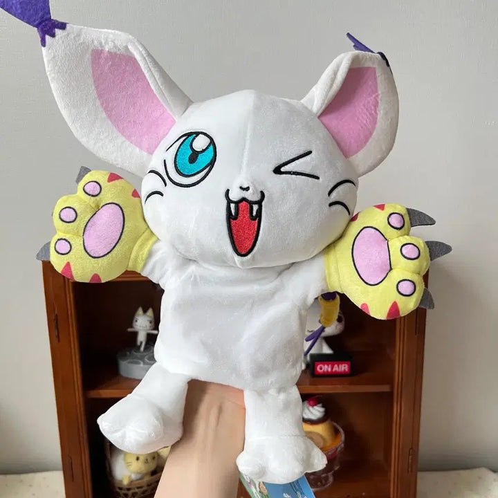 [BUNJANG] Digimon Adventure Gatomon Hand Puppet Plush / 디지몬 어드벤처 가트몬 손 퍼펫 인형