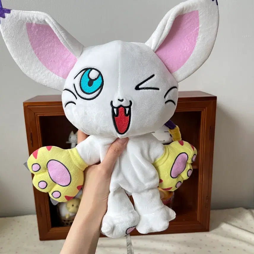 [BUNJANG] Digimon Adventure Gatomon Hand Puppet Plush / 디지몬 어드벤처 가트몬 손 퍼펫 인형