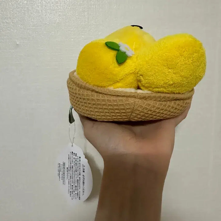 [BUNJANG] San-X Kiiroitori Lemon Basket Plush / 산엑스 키이로이토리 레본 바구니 인형