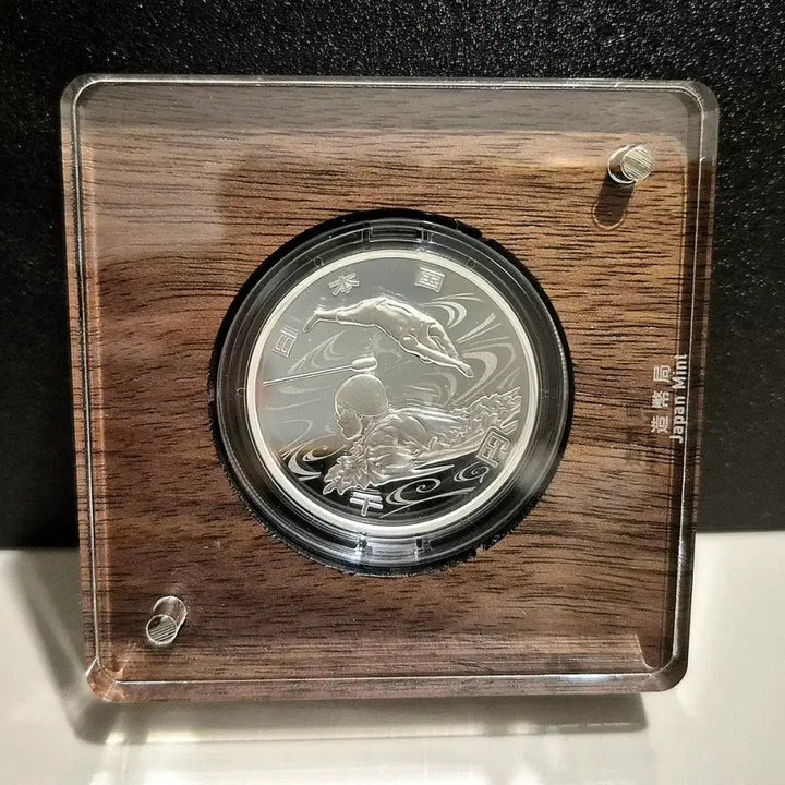 [BUNJANG] Japan Mint 2020 Tokyo Olympics Commemorative Silver Coin (Swimming) / 일본조폐국 2020도쿄올림픽 기념 은화 (수영)
